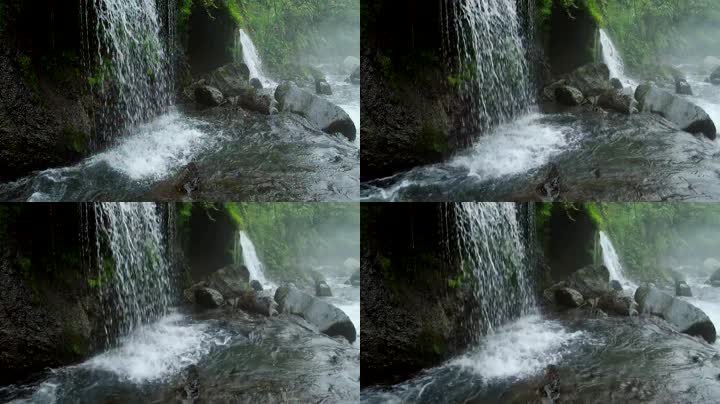 场景实拍山间小溪流水 (2)