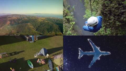 环游世界奇幻之旅创意宣传