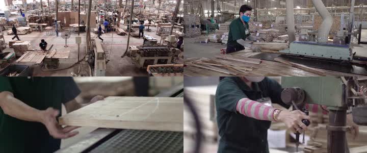 4K木材木板木质家具生产加工工艺