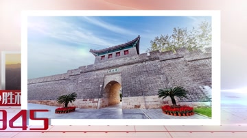 简洁明亮党政历史大事件 