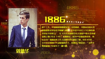 科技党政企业人物介绍颁奖 