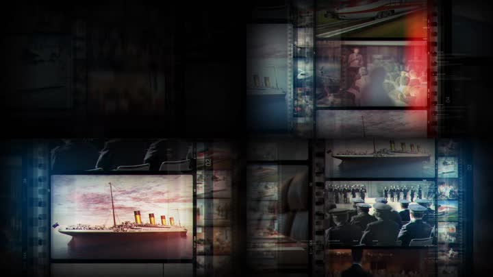 电影胶片光影历史回忆 