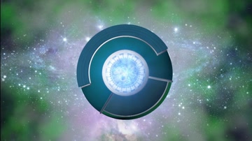 大气星球光线企业片头开场