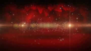 浪漫粒子文字标题展示