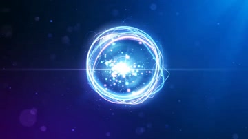 唯美粒子光线LOGO片头