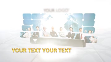 大气光效企业宣传片年会开场