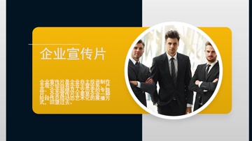 企业宣传片商务图文展示
