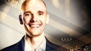 优雅高端金色粒子颁奖宣传片 