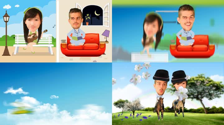 卡通时尚MG旅游宣传片 