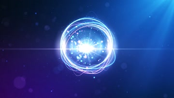 绚丽粒子光线LOGO 