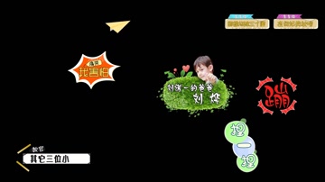 真人秀节目字幕表情 