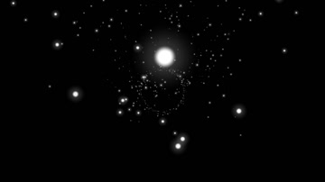 唯美浪漫粒子光斑特效素材（循环通道）