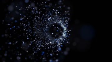 唯美浪漫粒子光斑特效素材（循环通道）