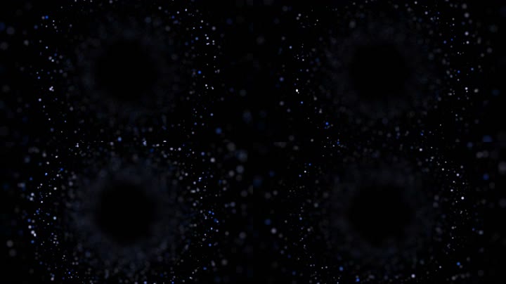 唯美浪漫粒子光斑旋涡特效素材（循环通道）