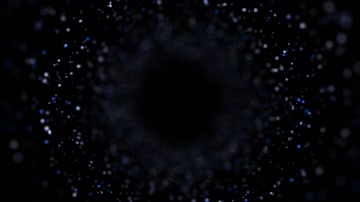 唯美浪漫粒子光斑旋涡特效素材（循环通道）