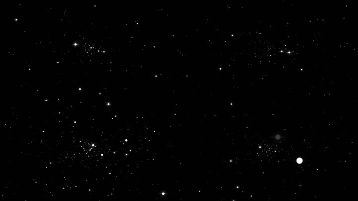 粒子星空飞行穿梭（循环通道）