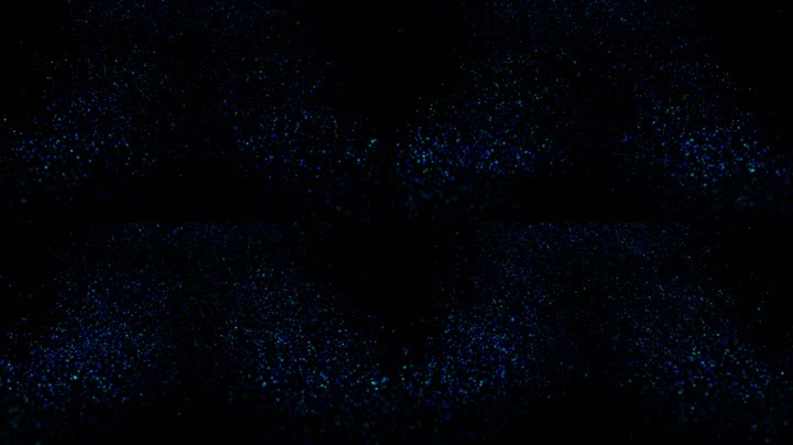 蓝色粒子升起舞台特效（循环通道）