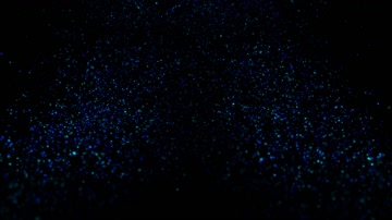 蓝色粒子升起舞台特效（循环通道）