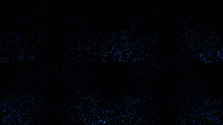 蓝色粒子升起舞台特效（循环通道）