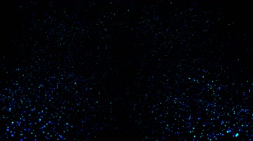 蓝色粒子升起舞台特效（循环通道）