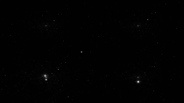 粒子星空飞行穿梭（循环通道）