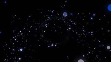 唯美浪漫粒子光斑特效素材（循环通道）