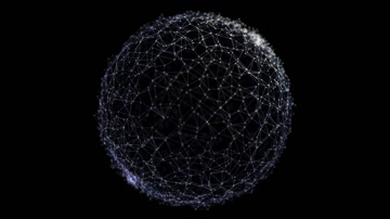 科技网格地球旋转循环通道