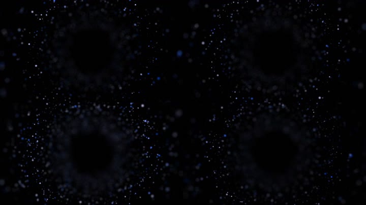 唯美浪漫粒子光斑旋涡特效素材（循环通道）