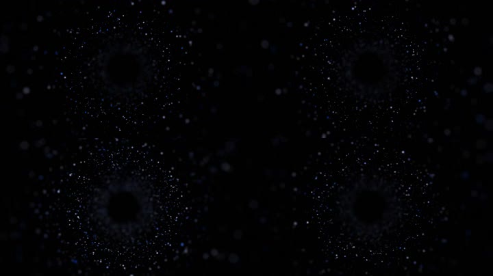 唯美浪漫粒子光斑旋涡特效素材（循环通道）