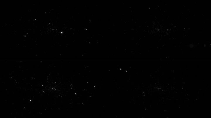 粒子星空飞行穿梭（循环通道）