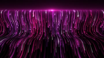 绚丽粒子光线瀑布舞美led视频（循环）