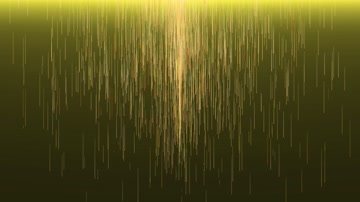 大气金色粒子雨舞美视觉（循环）