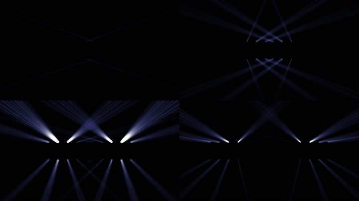 动感光束循环通道