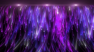 绚丽粒子光线瀑布舞美led视频（循环）