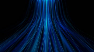 唯美全息粒子瀑布舞美视觉（循环通道）