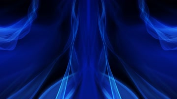 蓝色丝绸绸缎舞美视觉（循环通道）