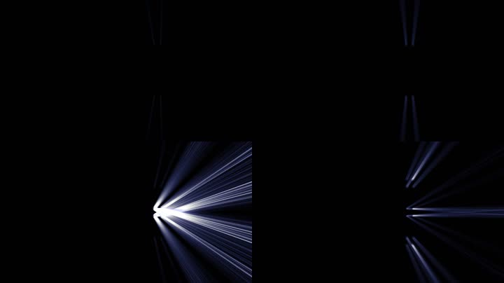 闪烁光束光线循环通道