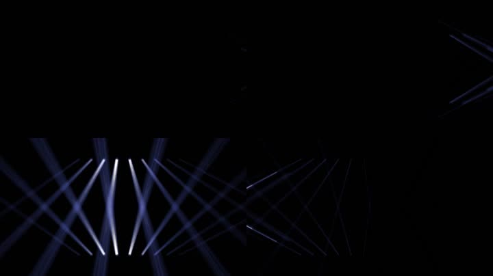 动感光束循环通道