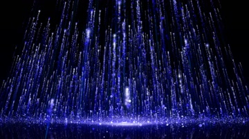 蓝色粒子梦想舞台led视频（循环通道）