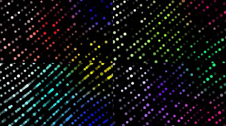 灯光矩阵舞台背景（循环）