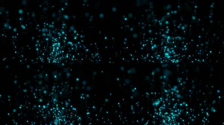 粒子上升led视频（循环）