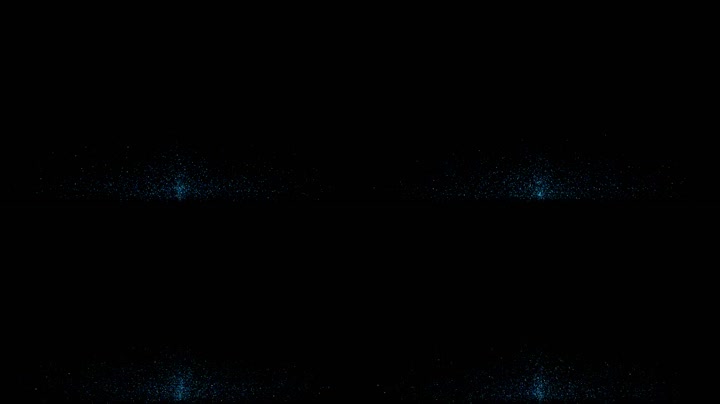 唯美粒子上升舞台背景（循环通道）