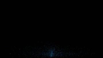 唯美粒子上升舞台背景（循环通道）