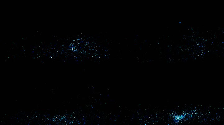 唯美粒子舞台背景（循环通道）