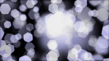  六边形粒子光斑特效素材（通道循环）