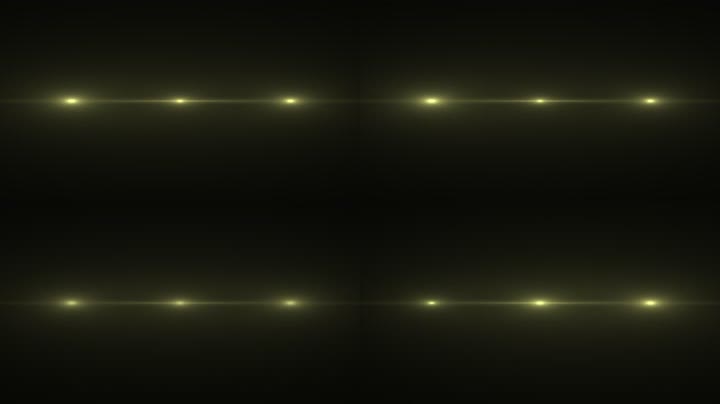 绿色光点灯光闪烁（循环通道）