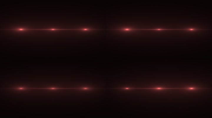 红色光点灯光闪烁（循环通道）