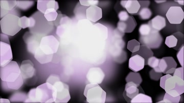 六边形粒子光斑特效素材（通道循环）