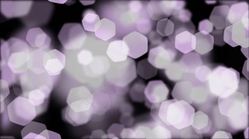 六边形粒子光斑特效素材（通道循环）