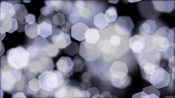 六边形粒子光斑特效素材（通道循环）